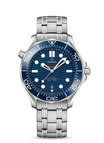 Omega Seamaster Diver 300M Master Co-Axial 42 Stainless Steel / Blue / Bracelet